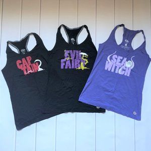 LOT of (3) Raw Threads Disney Villains Tank Tops